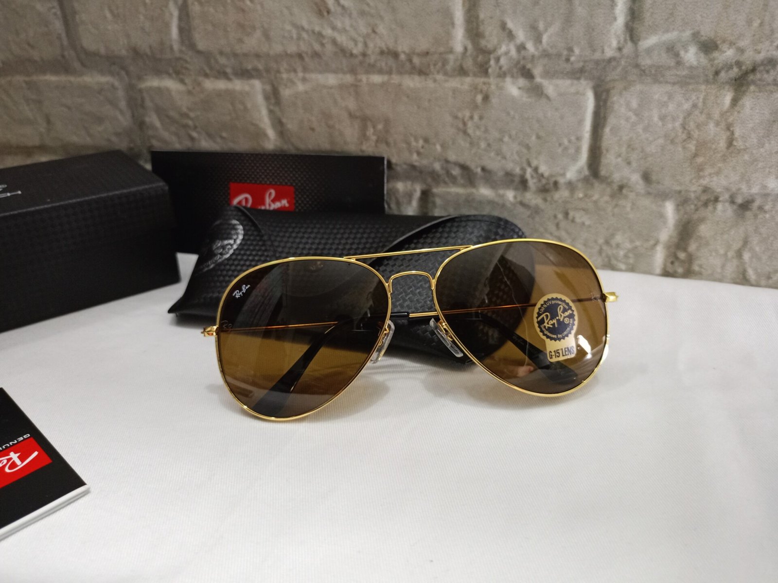Rayban aviator sunglasses - Image 4