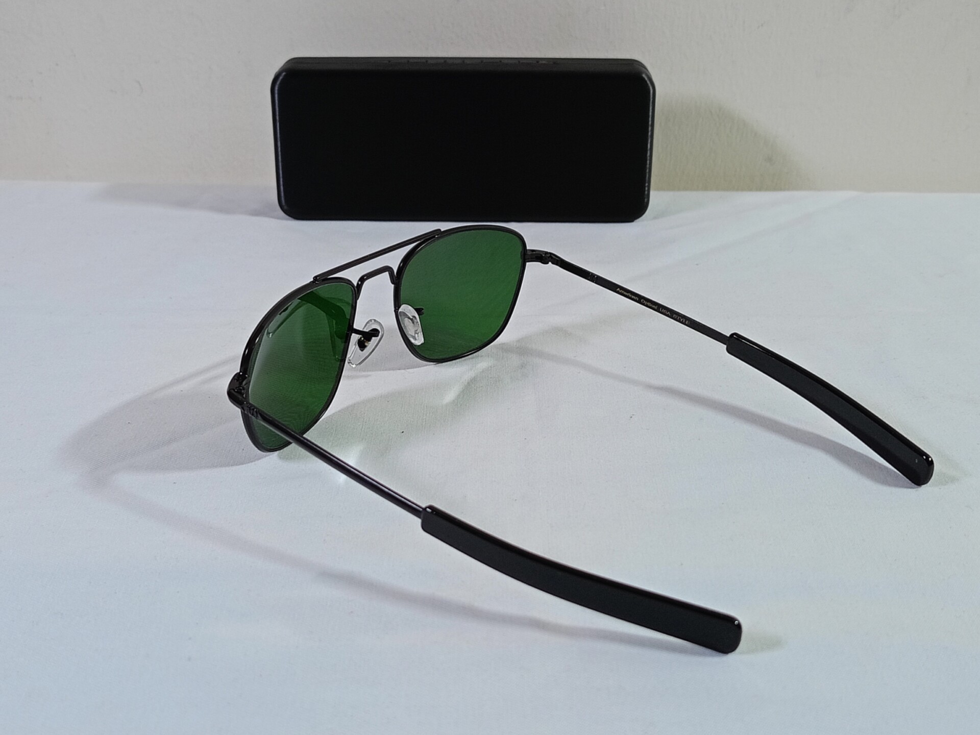 AO sunglasses black-green lens - Image 2