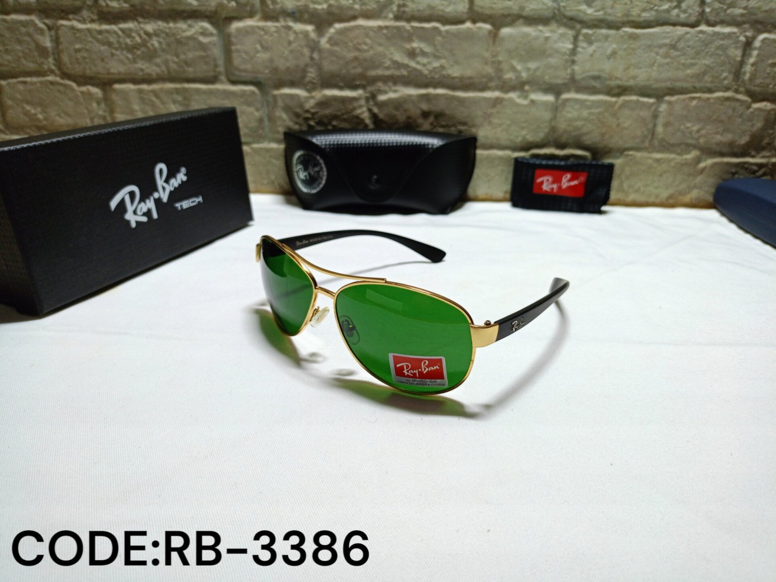 rayban golden sunglasses premium quality