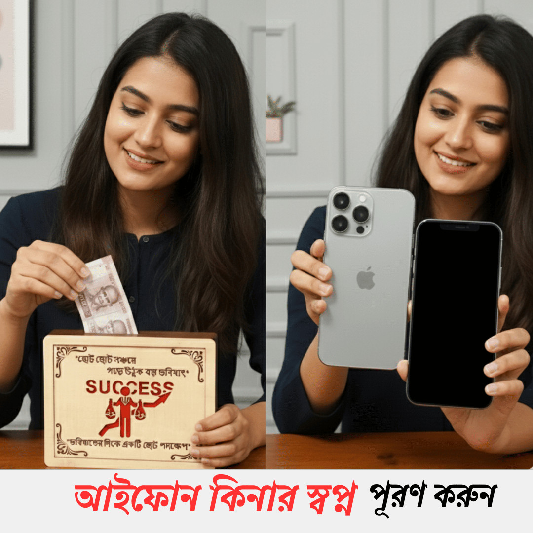 কাঠের কারুকাজ করা মানি সেভিং বক্স (জমানোর ক্যাপাসিটি ১.৫ লক্ষ টাকা) - Image 2