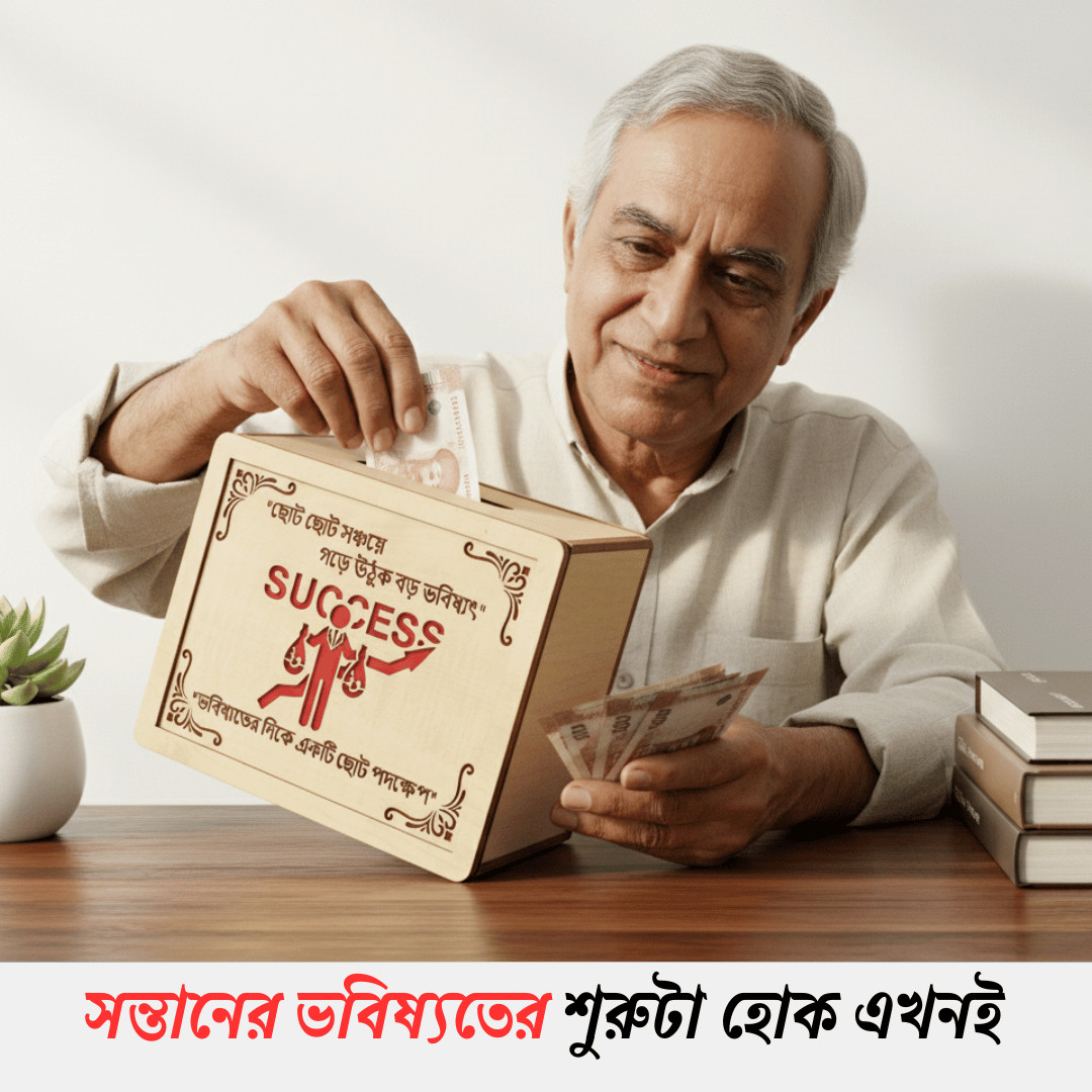 কাঠের কারুকাজ করা মানি সেভিং বক্স (জমানোর ক্যাপাসিটি ১.৫ লক্ষ টাকা) - Image 5