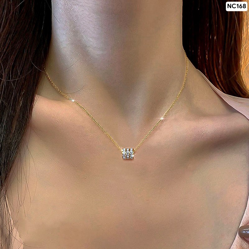 Roller 4 Gold Chip Diamond Necklace NC50C
