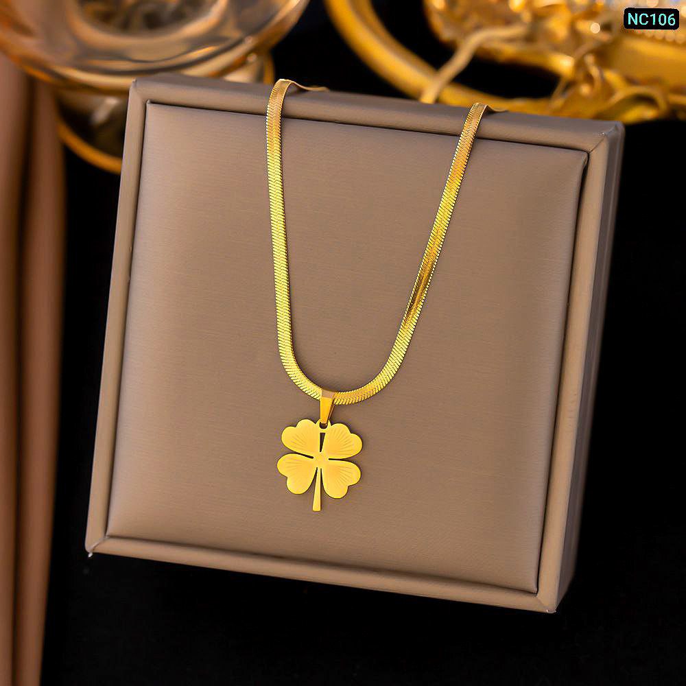 Alternative view of 4 Love Thick Chain Necklace NC03