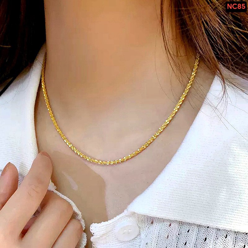 22K gold plated plane necklace🌸